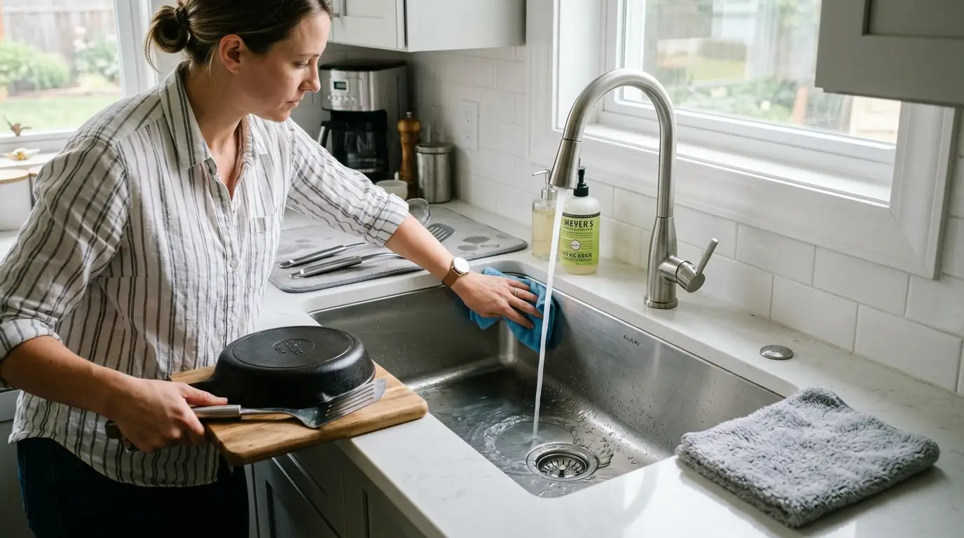 Stubborn Sink Stains - Clean Surfaces Without Causing Scratches